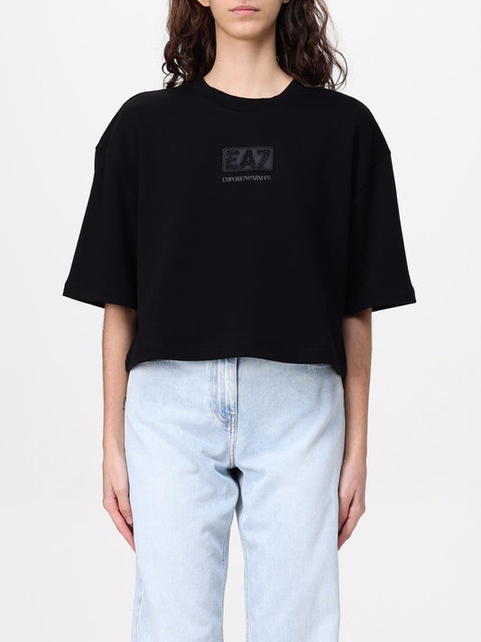 Ea7 T Shirt Woman Black