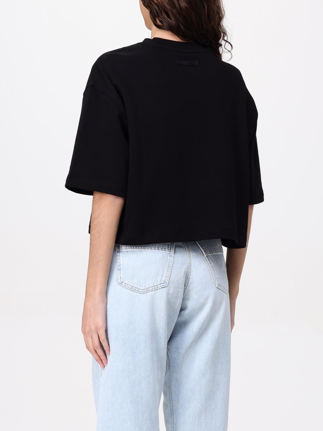 Ea7 T Shirt Woman Black
