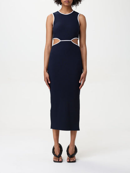Ea7 Dress Woman Blue