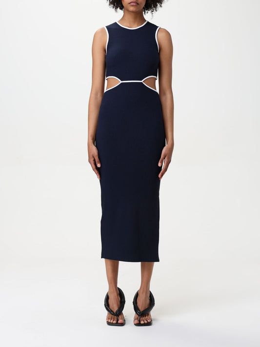 Ea7 Dress Woman Blue