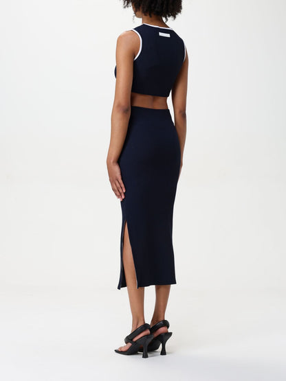 Ea7 Dress Woman Blue