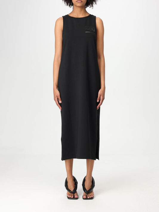 Ea7 Dress Woman Black