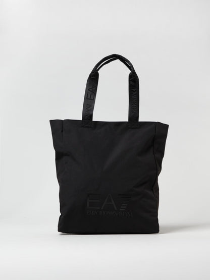 Ea7 Tote Bags Woman Beige