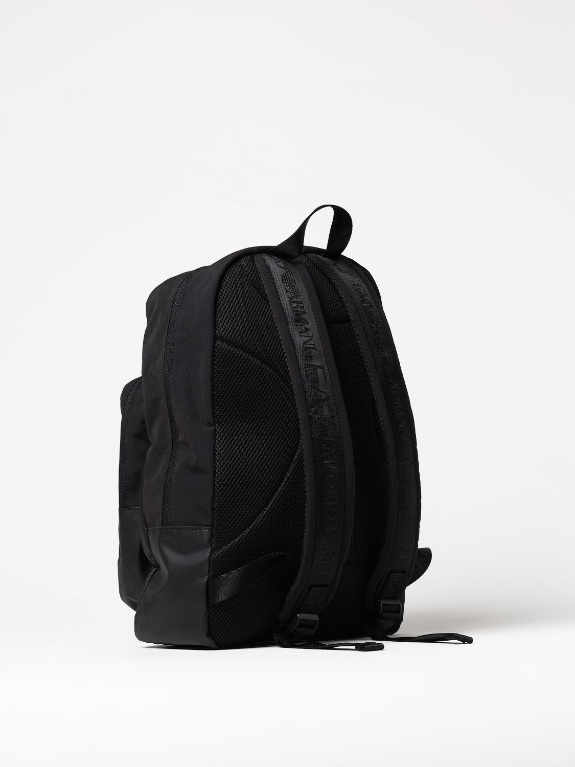 Ea7 Backpack Men Black