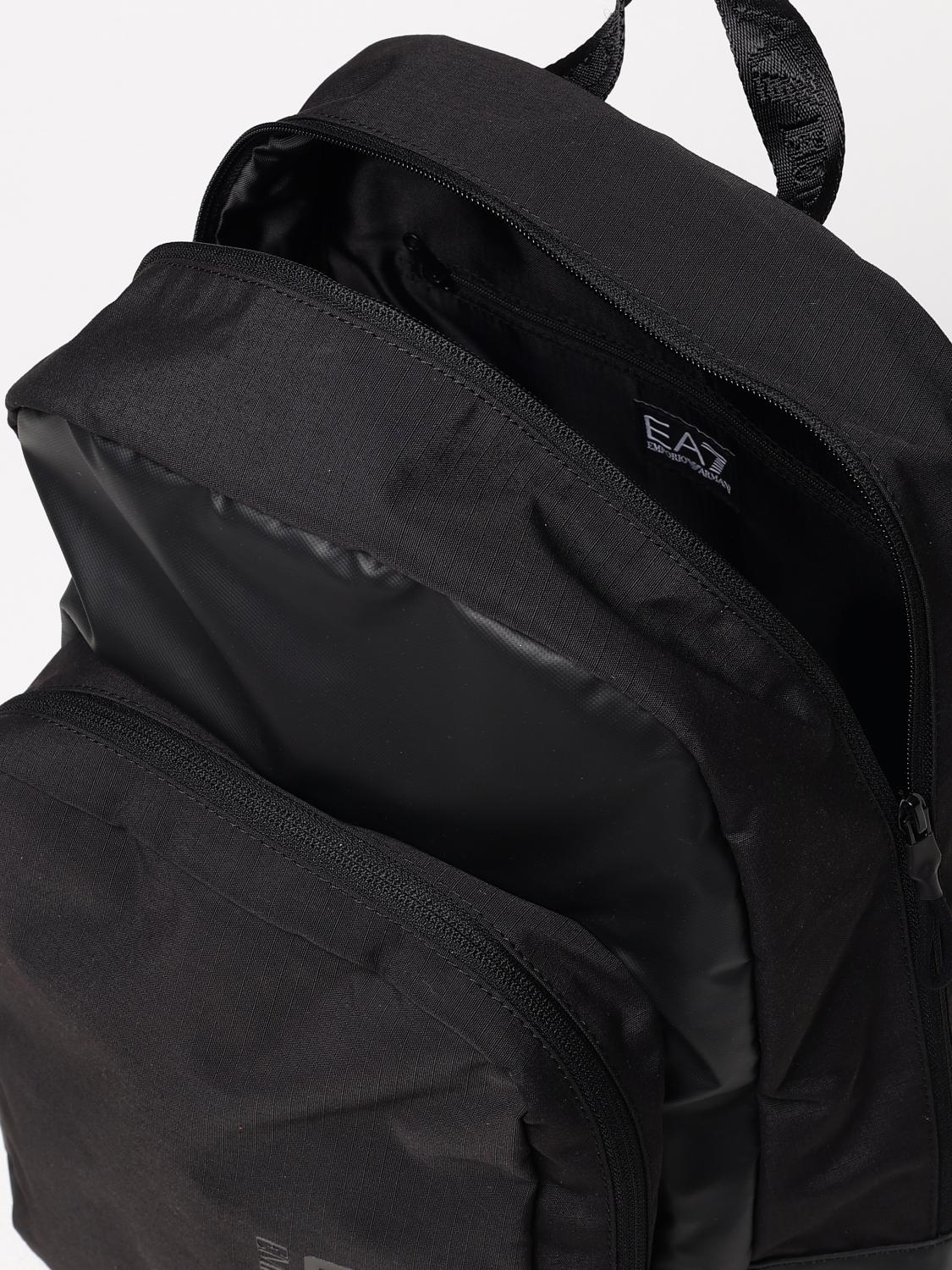 Ea7 Backpack Men Black