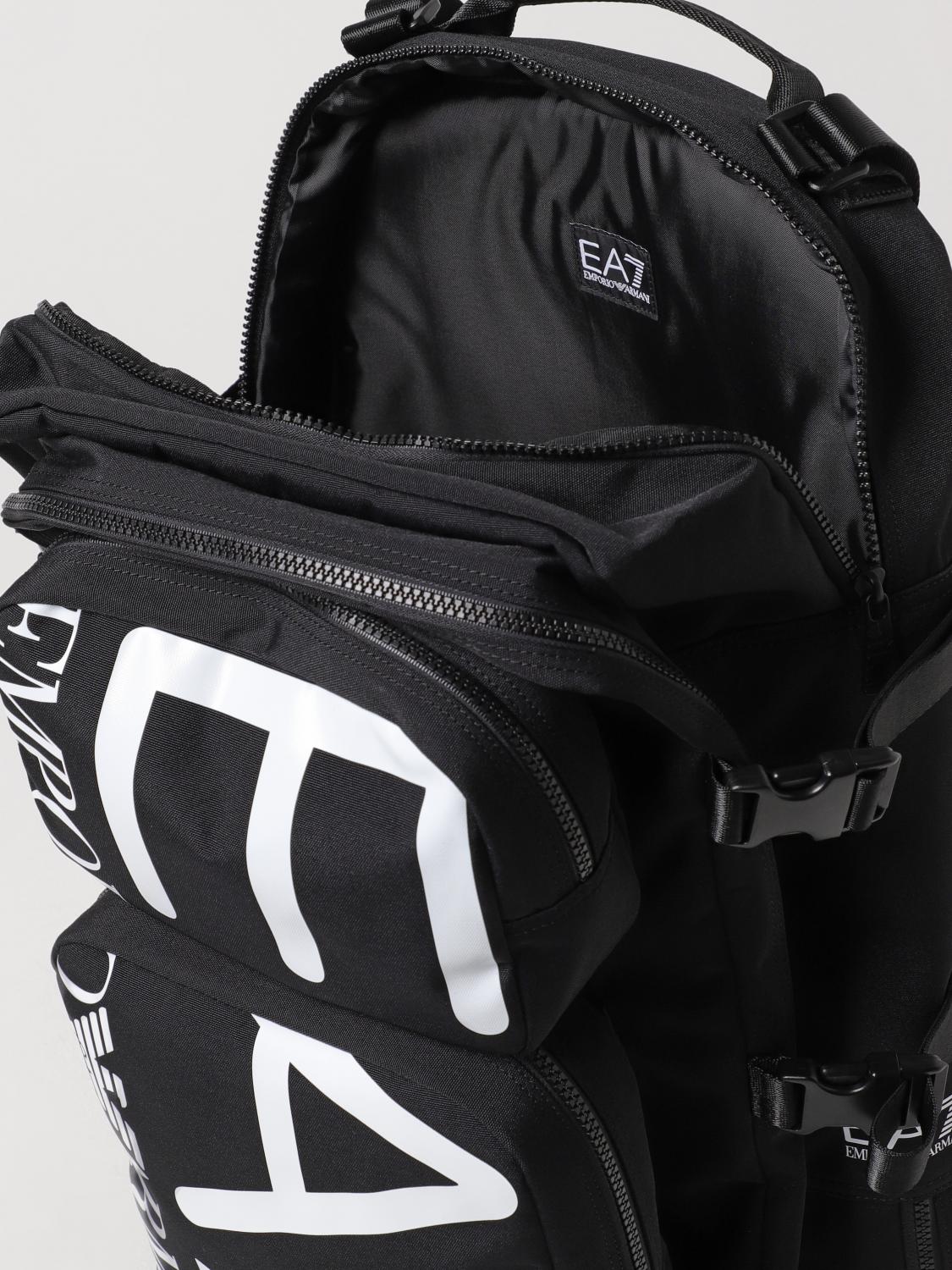 Ea7 Backpack Men Black