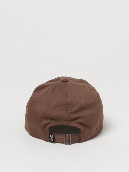 Ea7 Hat Men Brown