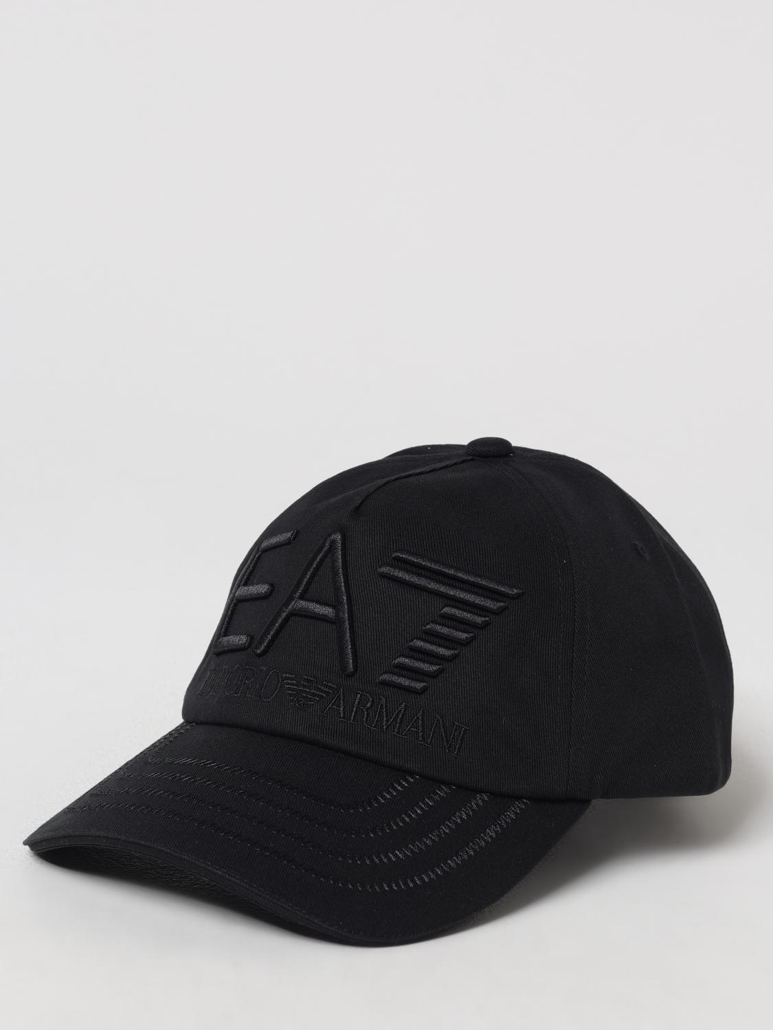 Ea7 Hat Men Black