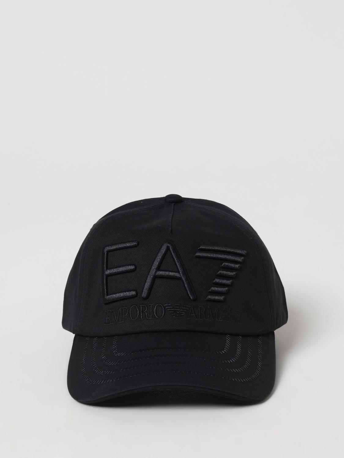 Ea7 Hat Men Black