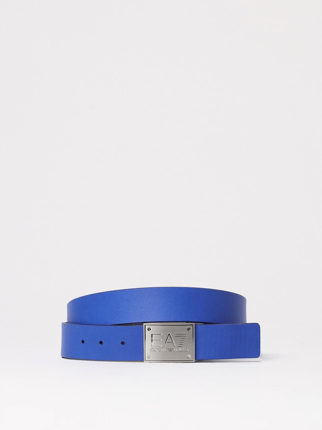 Ea7 Belt Men Blue