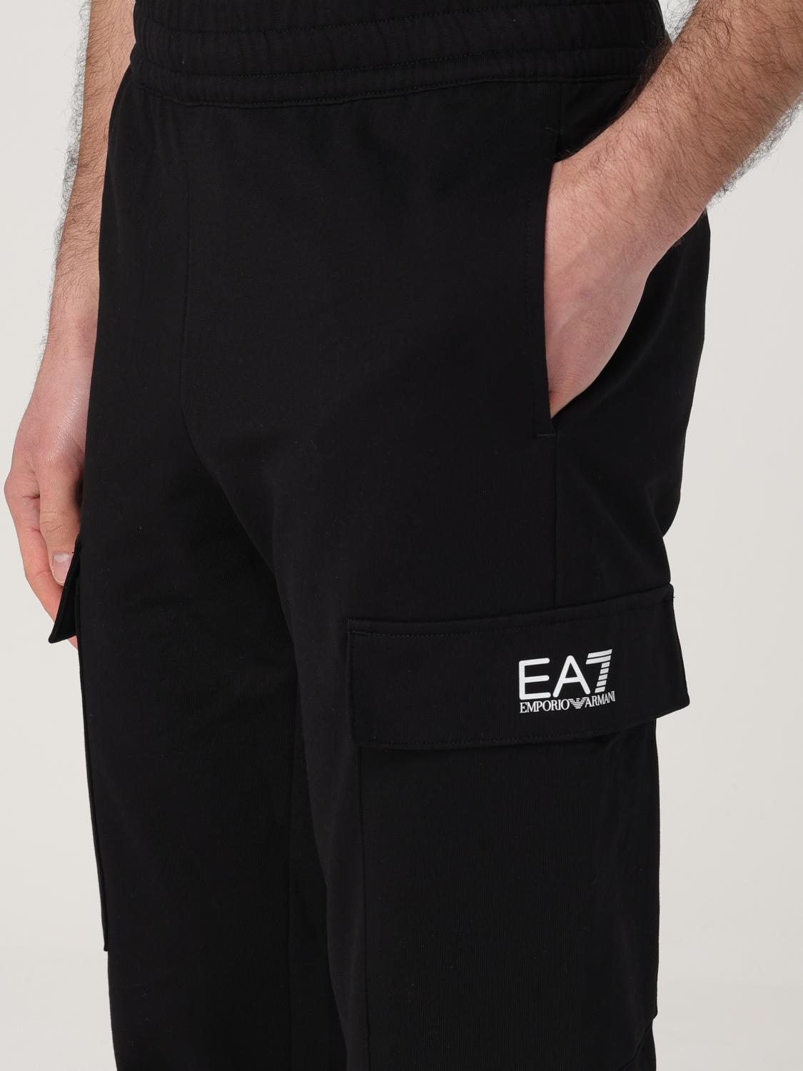 Ea7 Pants Men Beige