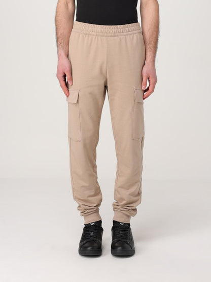 Ea7 Pants Men Beige