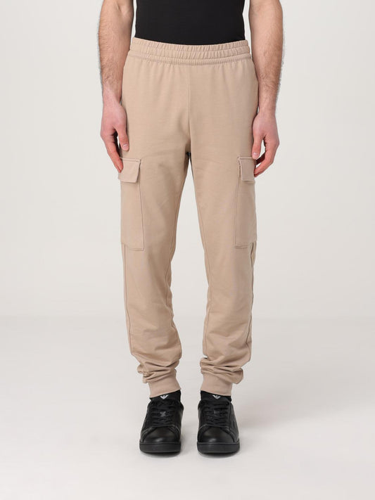Ea7 Pants Men Beige