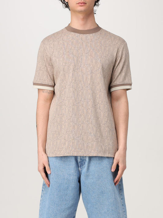 Ea7 T Shirt Men Beige