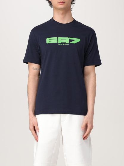 Ea7 T Shirt Men Blue