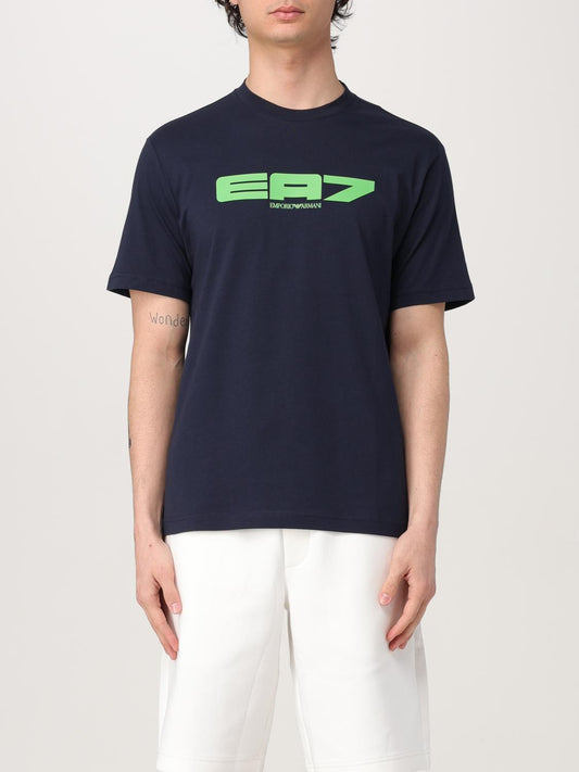 Ea7 T Shirt Men Blue