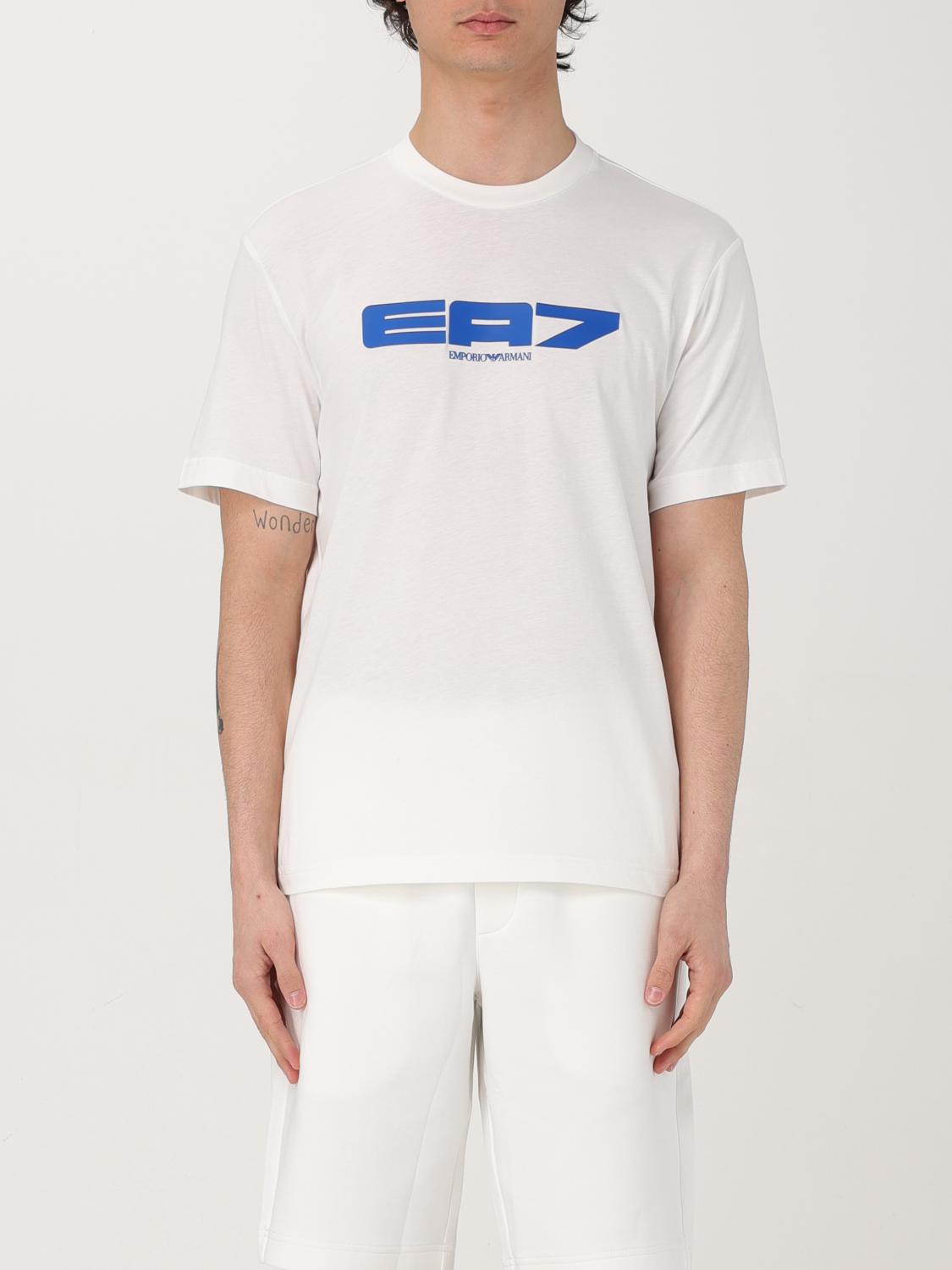 Ea7 T Shirt Men Blue