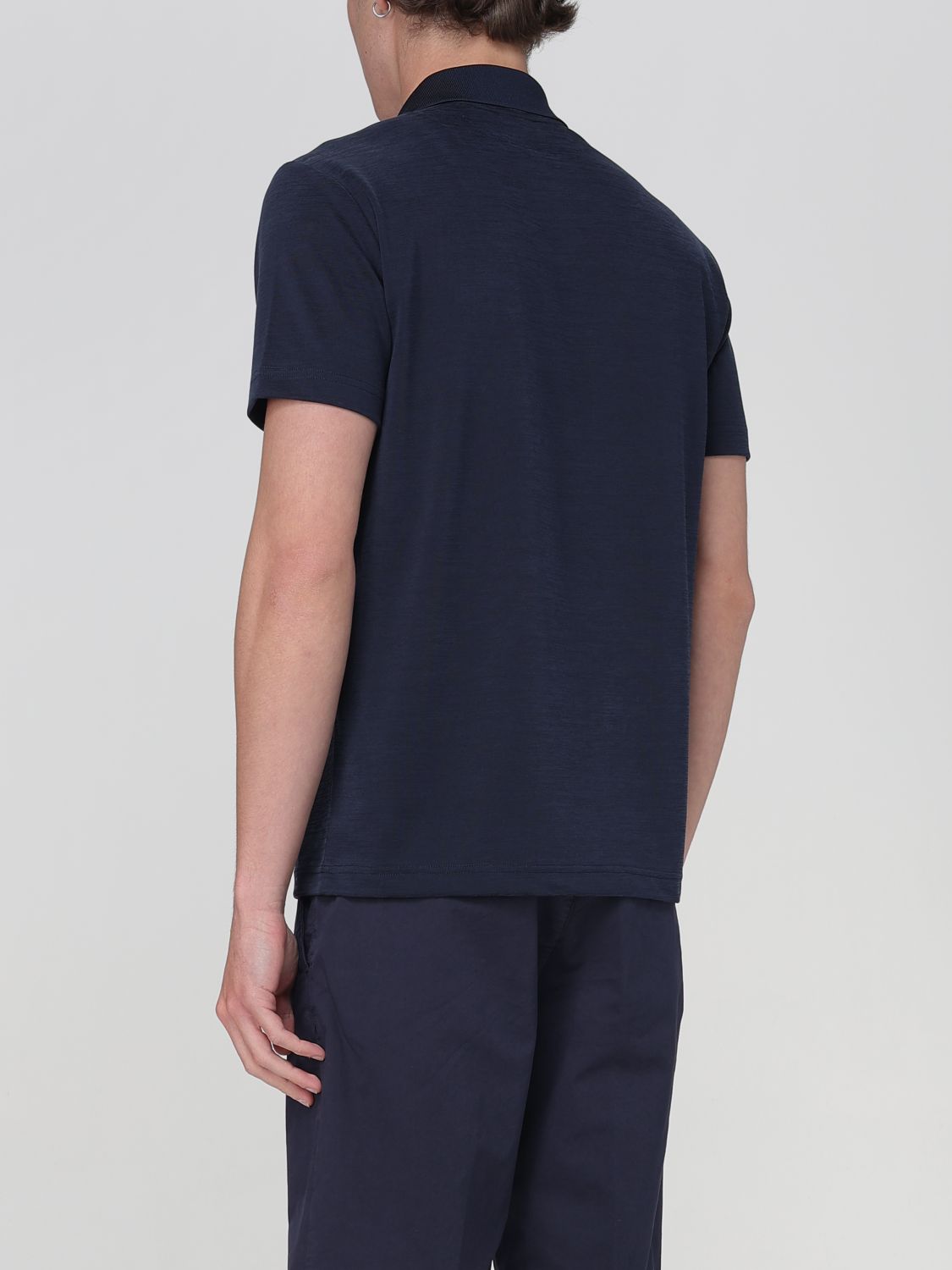 Ea7 Polo Shirt Men Black