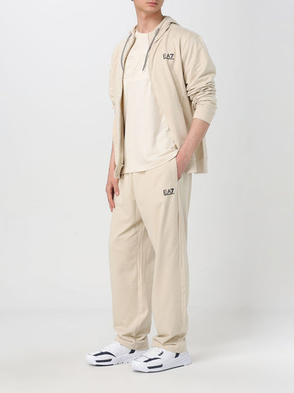 Ea7 Sweat Men Beige