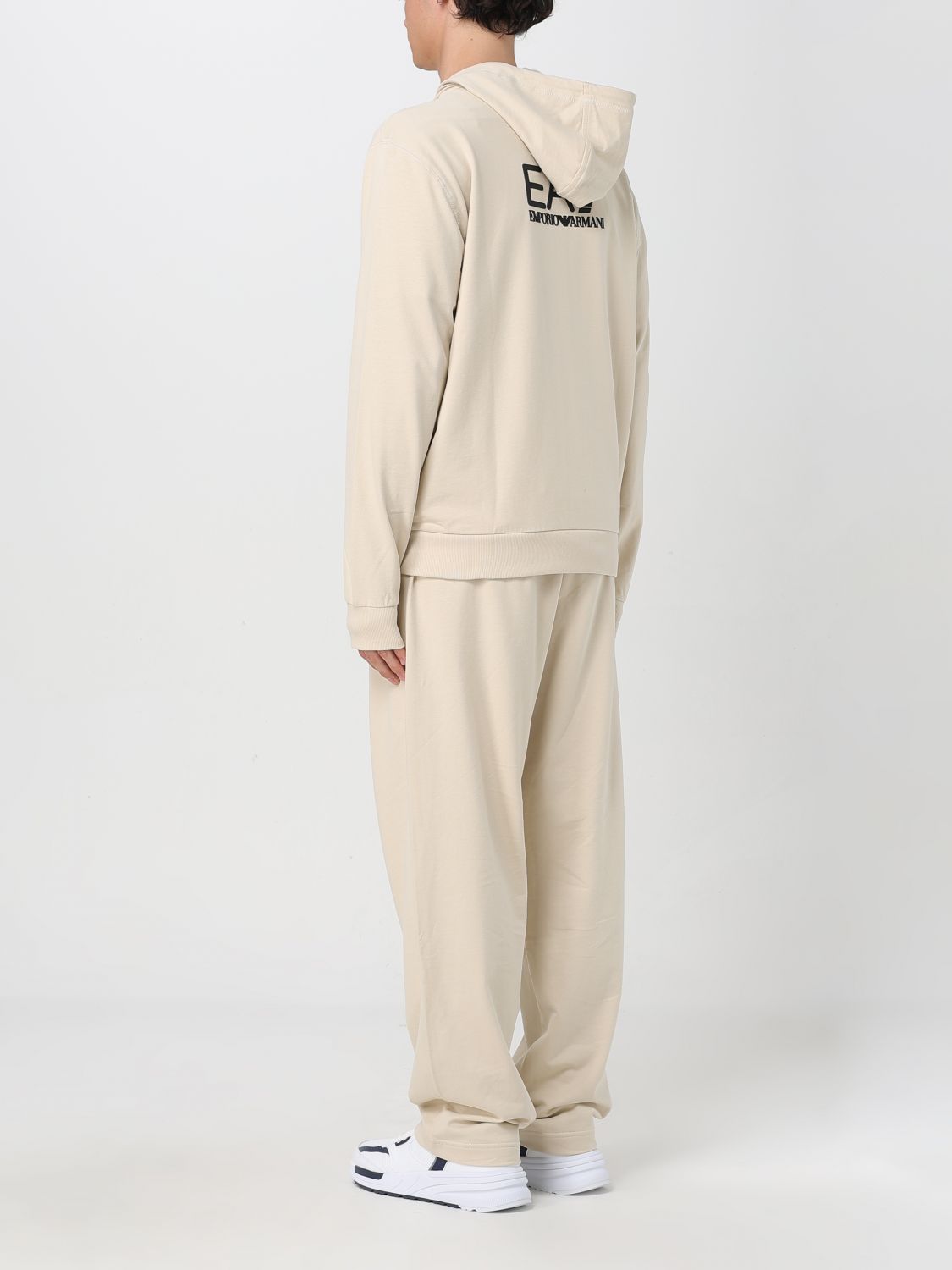 Ea7 Sweat Men Beige