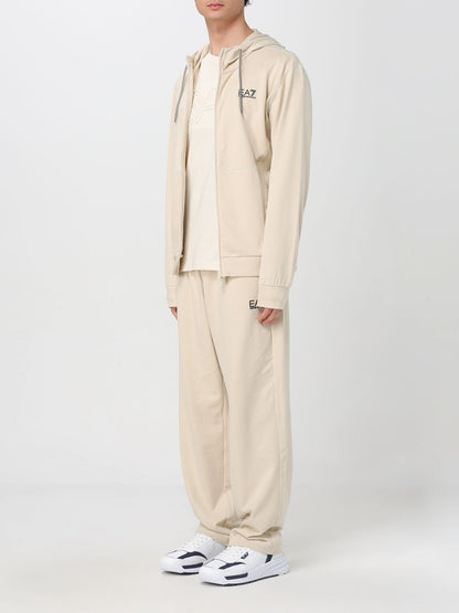 Ea7 Sweat Men Beige