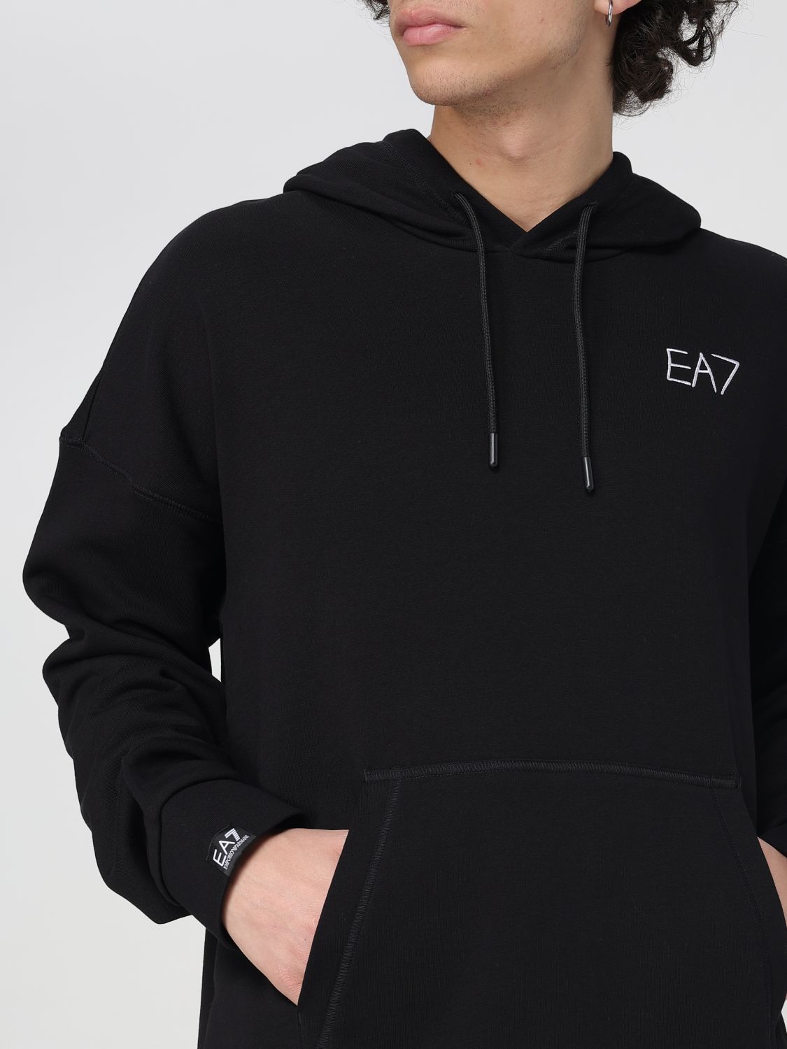 Ea7 Sweatshirt Men Black