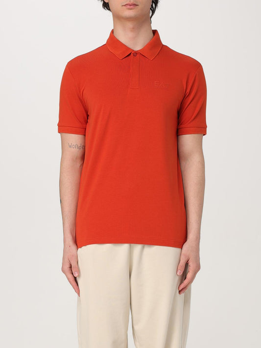Ea7 Polo Shirt Men Blue