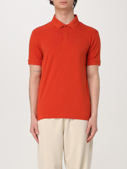 Ea7 Polo Shirt Men Blue