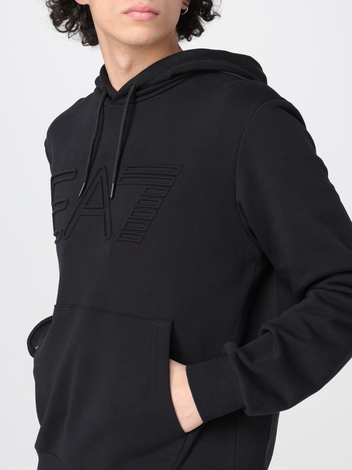 Ea7 Sweatshirt Men Black