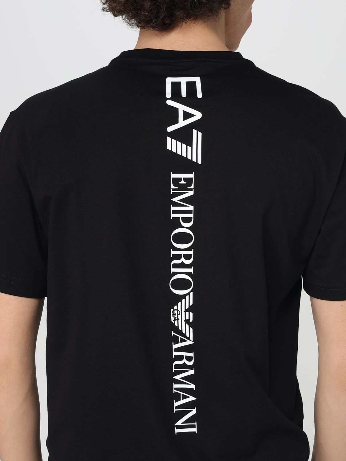Ea7 T Shirt Men Beige
