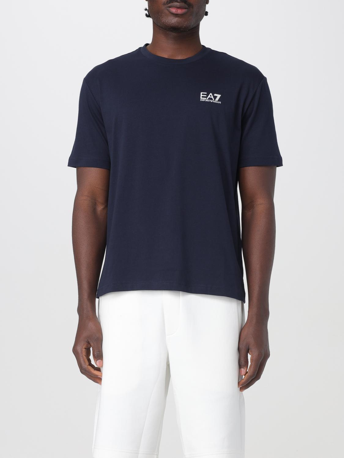 Ea7 T Shirt Men Beige