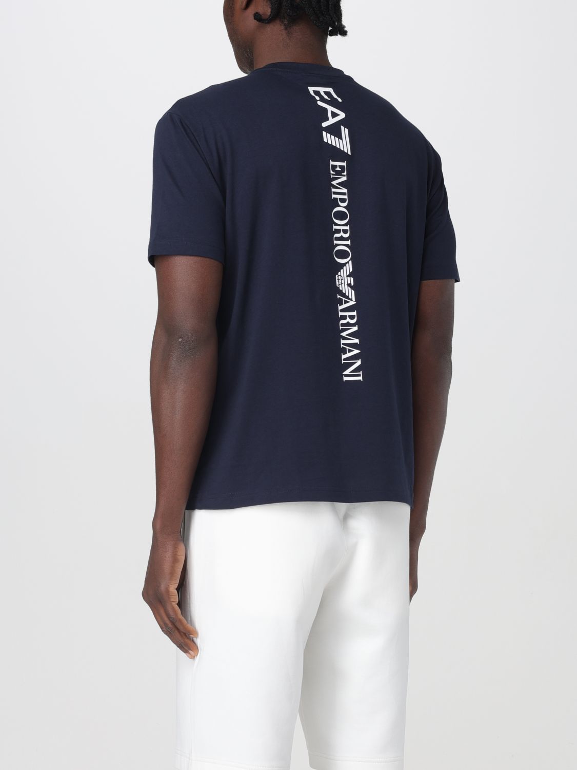 Ea7 T Shirt Men Beige