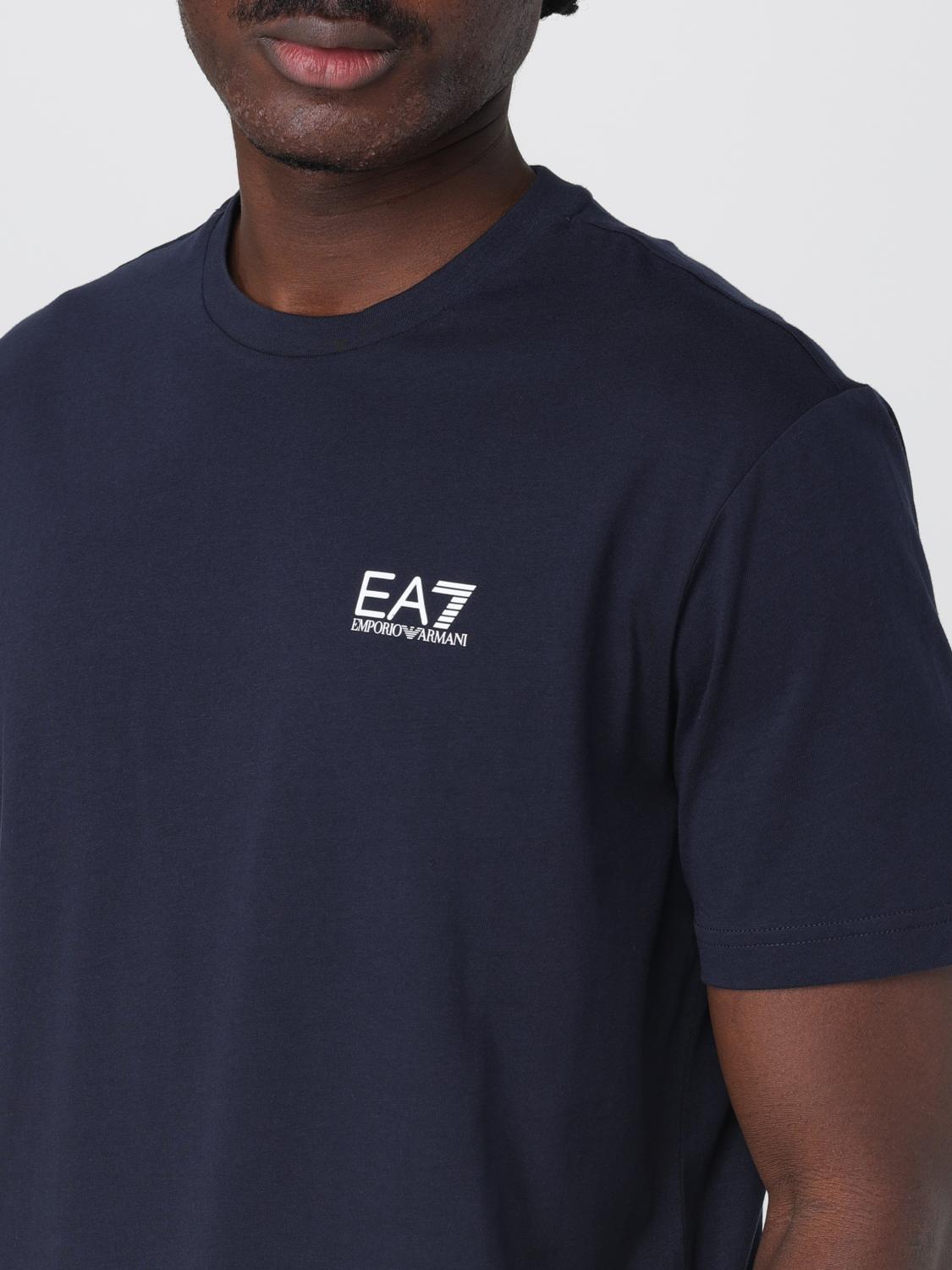Ea7 T Shirt Men Beige