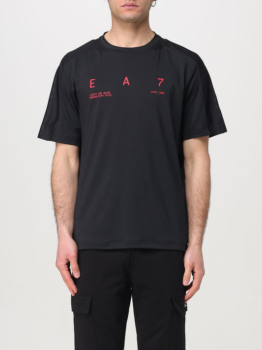 Ea7 T Shirt Men Natural