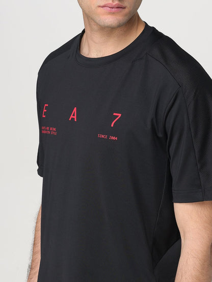 Ea7 T Shirt Men Natural