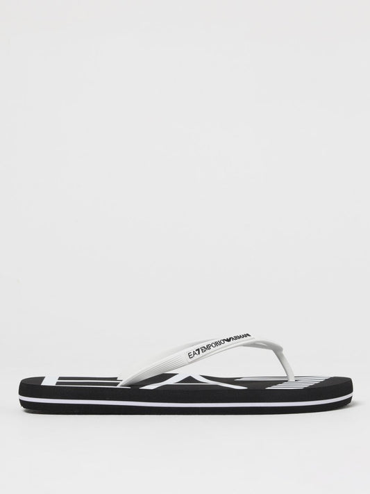 Ea7 Sandals Men Black