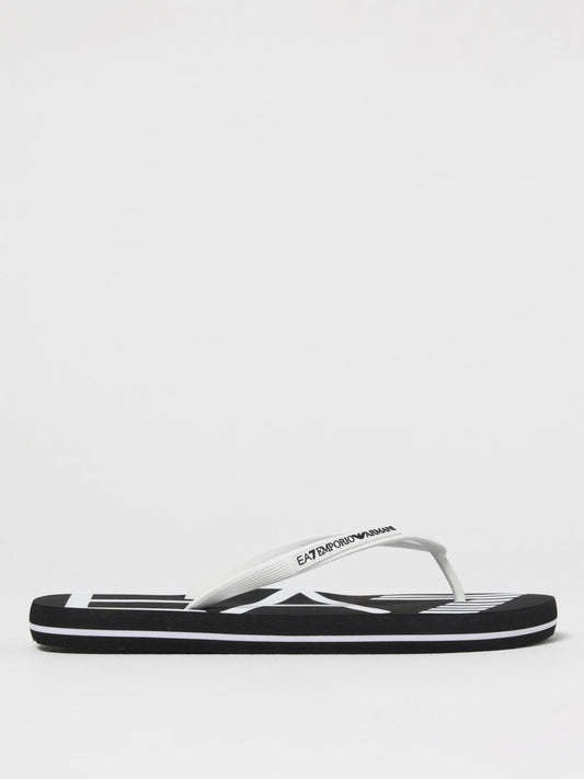 Ea7 Sandals Men Black