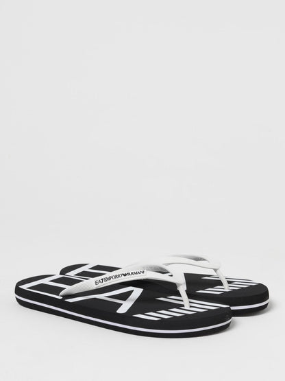 Ea7 Sandals Men Black