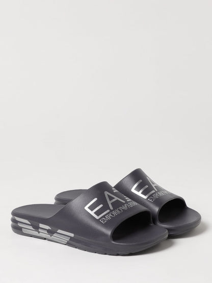 Ea7 Sandals Men Black 1