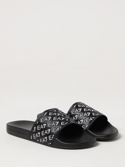Ea7 Sandals Men Beige