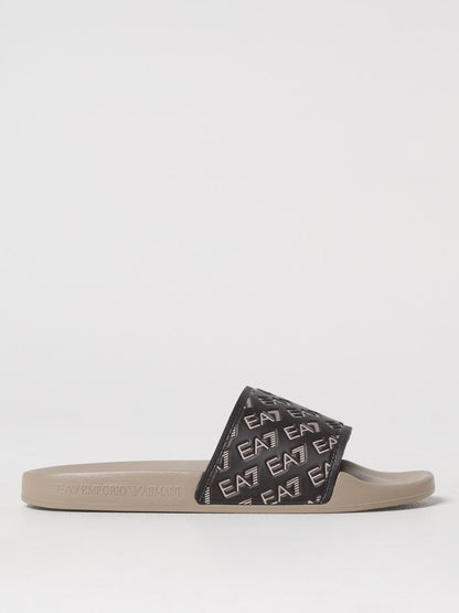 Ea7 Sandals Men Beige