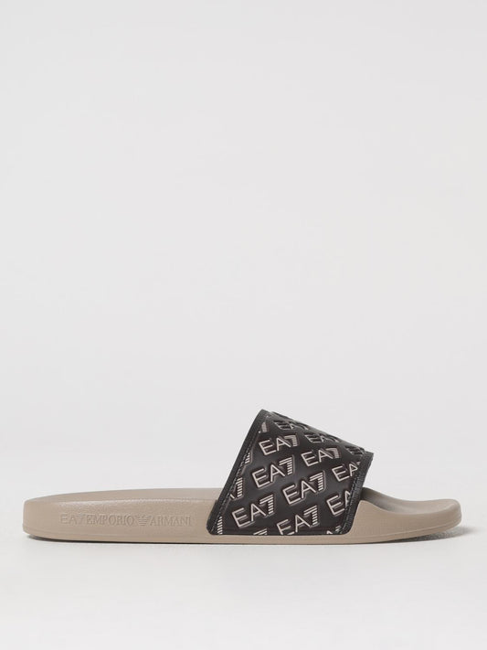 Ea7 Sandals Men Beige