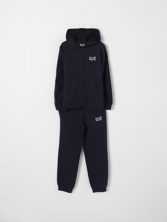 Ea7 Clothing Set Kids Blue