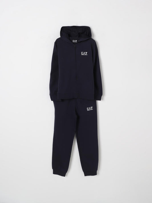Ea7 Clothing Set Kids Blue