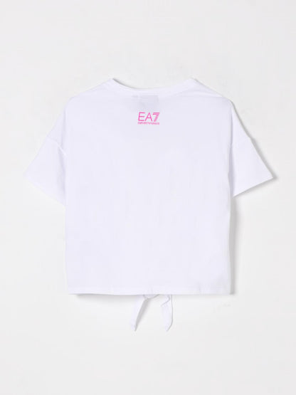Ea7 T Shirt Kids Black