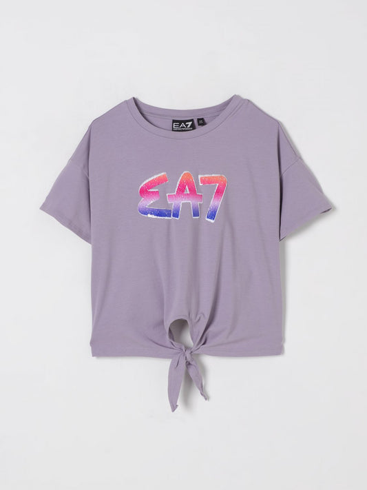 Ea7 T Shirt Kids White