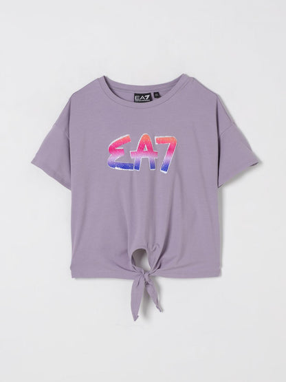 Ea7 T Shirt Kids Black
