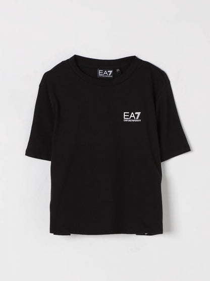 Ea7 T Shirt Kids Black