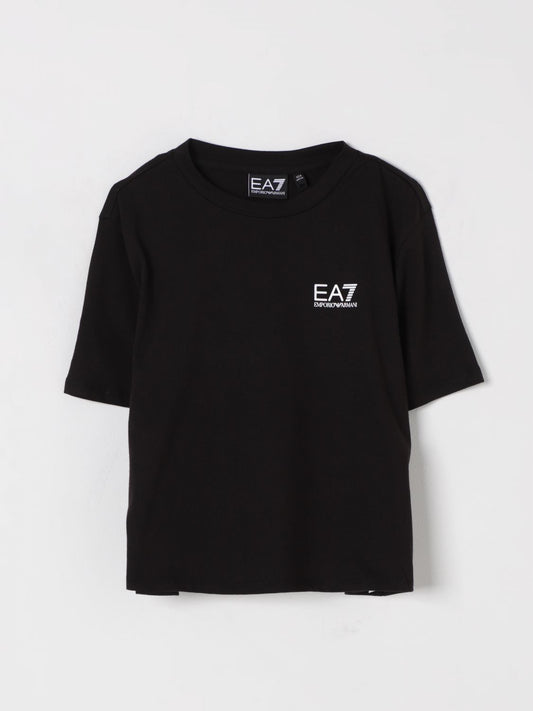 Ea7 T Shirt Kids Black