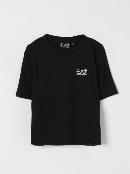 Ea7 T Shirt Kids Black